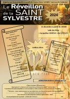 2024 AFFICHE  REPAS SAINT SYLVESTRE