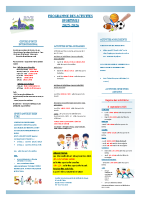 affiche activités sportives SIVS 2025-2026